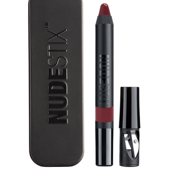 Nudestix Gel Lip & Cheek Balm Lipstick in Wicked BNIB - Picture 3 of 10